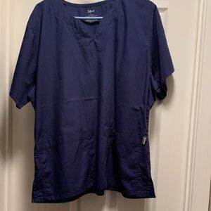 Tafford Navy Blue Women's Top